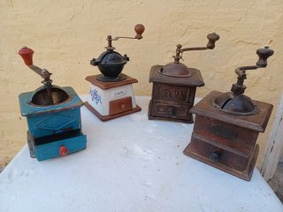 Lote 4 Molinillos Café Antiguos