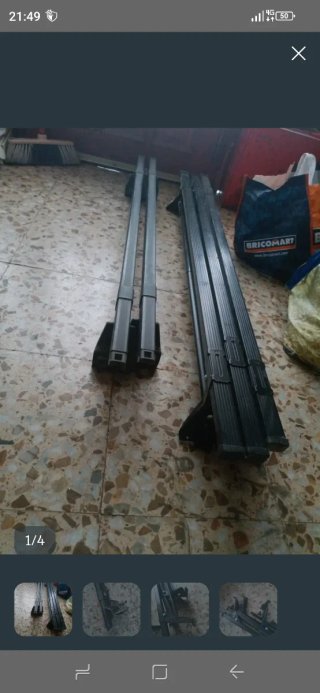 Barras de techo para coche