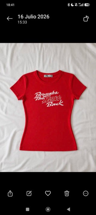 Camiseta Enhyoen ajustada roja