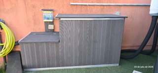 Piscina Gre Composite + Caseta Depuradora + Robot
