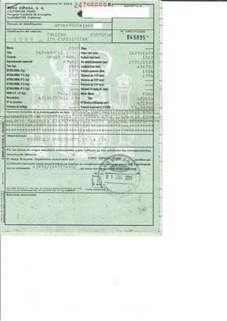 MOTOR COMPLETO FORD MONDEO BERLINA (GE) AB D63A