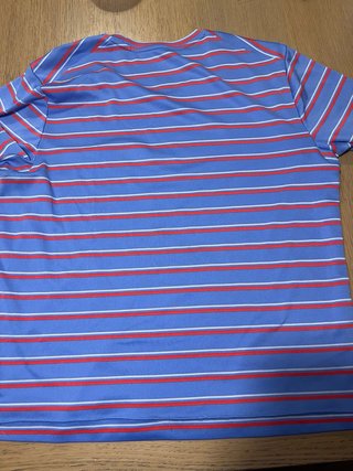Camiseta Nike Rayas Azul Roja Blanca