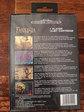 Fantasía Mega Drive PAL 🇪🇸 Completo