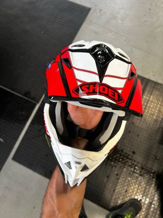 Shoei VFX-WR 06 Casco Motocross talla 57-58 cm.