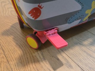 Maleta infantil con ruedas pirata pulpo
