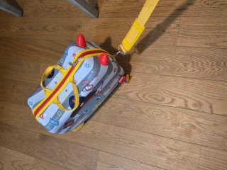 Maleta infantil con ruedas pirata pulpo