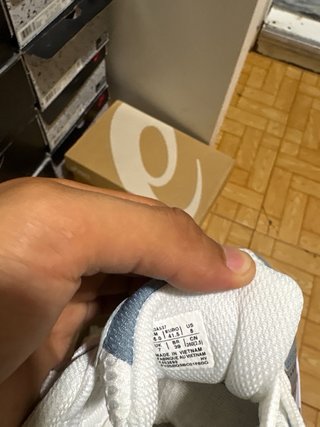 Tenis Asics Grises y Blancos Deportivos