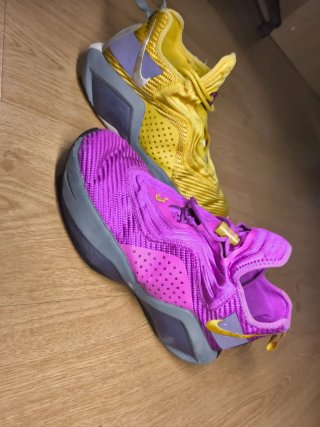 Nike LeBron Soldier 14 Morado/Amarillo