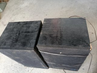 Casse acustiche altoparlante vintage Geloso radio