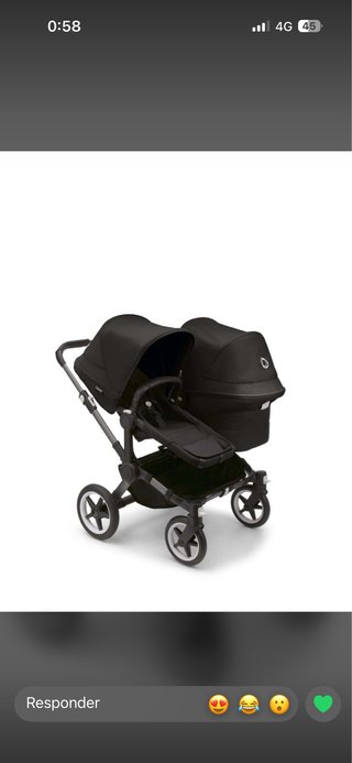 Carrito Bugaboo Donkey 5 Negro