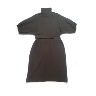 Marc Cain / Vestido de punto marrón oscuro XL
