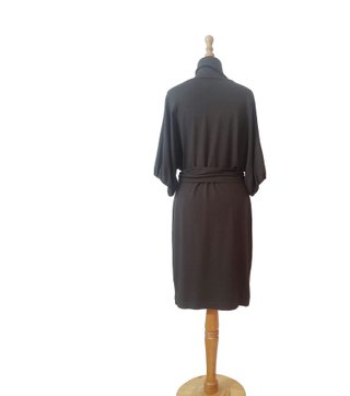 Marc Cain / Vestido de punto marrón oscuro XL