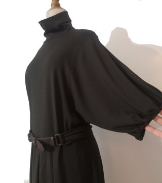 Marc Cain / Vestido de punto marrón oscuro XL