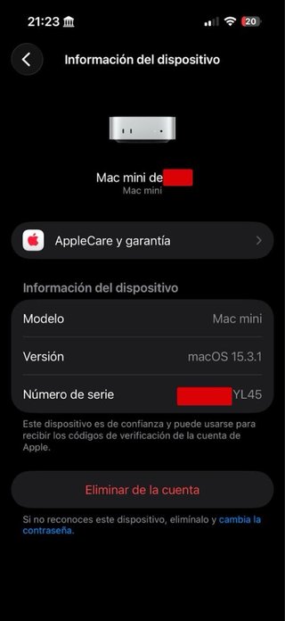 Mac Mini M4 256GB SSD 16GB RAM