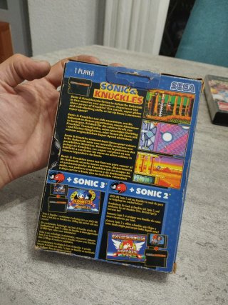 Sonic & Knuckles Mega Drive senza manuale