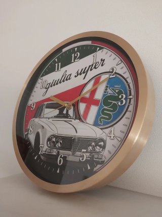 Relógio de Parede Alfa Romeo Giulia Super