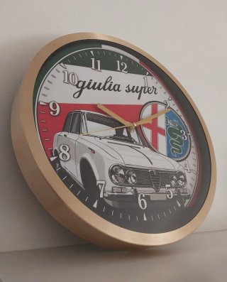 Relógio de Parede Alfa Romeo Giulia Super