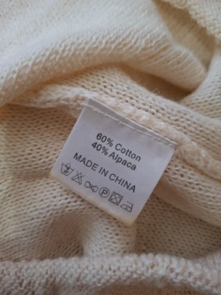 Jersey Combobella Crema Talla XS