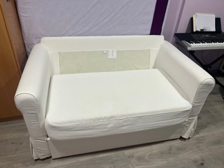 Divano letto a 2 posti bianco Ikea