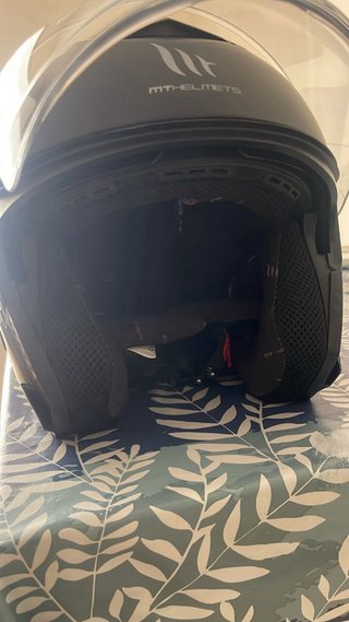 Casco MT Helmets Negro Scooter