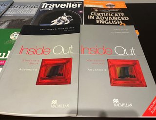 Varios libros ingles para Advanced C1 y C2