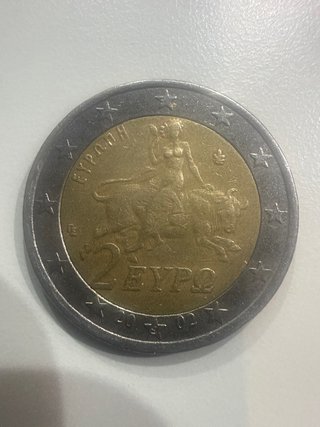 Moneda 2 Euros Grecia 2002