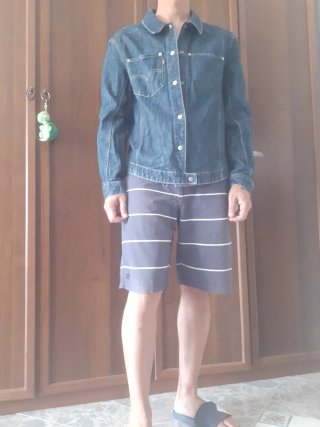 Giubbino jeans Levi's vintage taglia M vintage