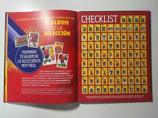 Álbum de cromos Selección Española Fútbol EURO2020