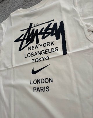 Camiseta Stussy Blanca