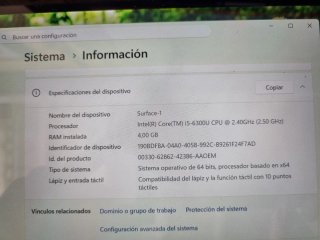 Microsoft Surface Pro 4 Plata