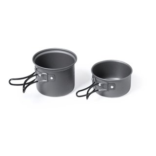 Set Menaje Camping Aluminio