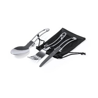 Set Menaje Camping Aluminio