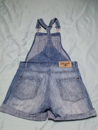 Peto vaquero corto azul