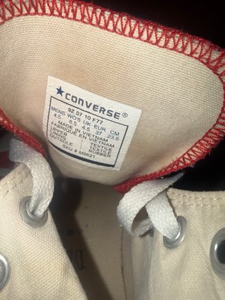 Converse Botas Rojas