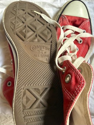 Converse Botas Rojas