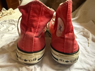 Converse Botas Rojas
