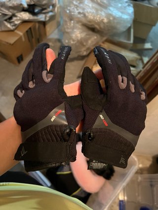 Guantes Moto SEVENTY Negro/Gris