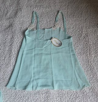 Pijama verano verde agua