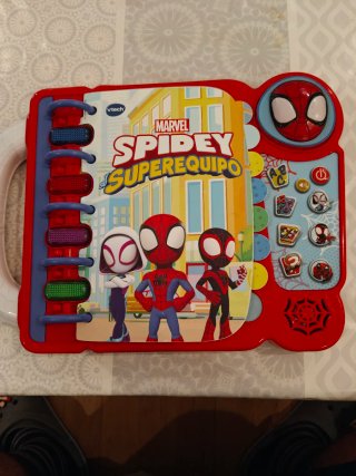 Libro interactivo "Aprende a leer con Spidey"