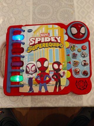Libro interactivo "Aprende a leer con Spidey"