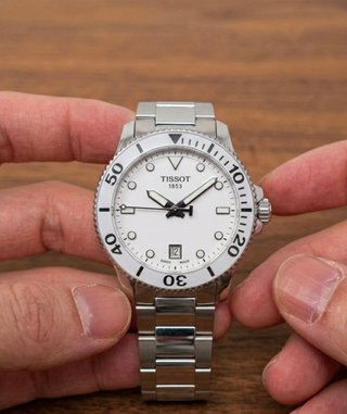 Tissot Seastar 1000 Quartz 36mm Blanco