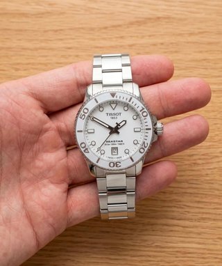 Tissot Seastar 1000 Quartz 36mm Blanco