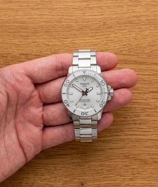 Tissot Seastar 1000 Quartz 36mm Blanco