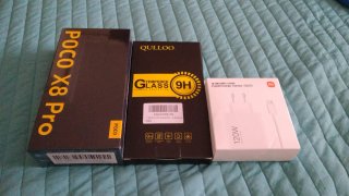 Nuevo Caja Poco X8 Pro 512GB + Cargador Xiaomi 120
