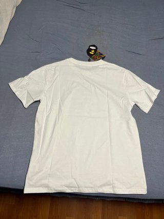 Camiseta BAPE Azul y Blanca Talla M