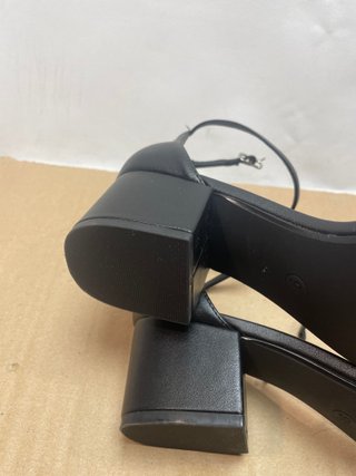 Sandalias Tacón Amazon Essentials Mujer Negro 40