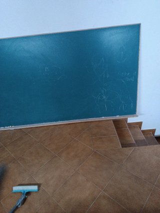 Pizarra de escuela