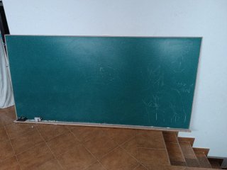 Pizarra de escuela