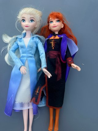 Lote Muñecas Frozen Elsa y Anna