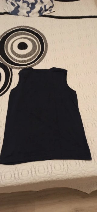 Camiseta sin mangas FREE azul